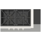 Surface de cuisson au gaz Inox Fulgor Milano (F6GRT486GS1)