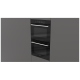 Fulgor Milano 30 inch Black Double Wall Oven (F7DP30B1)