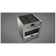 Fulgor Milano 30 inch Stainless Steel Dual Fuel Range (F6PDF304S1)