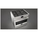 Fulgor Milano 36 inch Dual Fuel Range (F6PDF366S1)