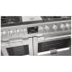 Fulgor Milano 48 inch Stainless Steel Dual Fuel Range (F6PDF486GS1)