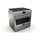 Fulgor Milano 36 inch Stainless Steel Gas Range (F6PGR366S2)