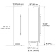 Fulgor Milano F7SFC18S1-L Built In Freezer