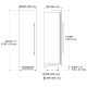 Fulgor Milano F7SFC24S1-L Built In Freezer