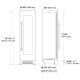 Fulgor Milano F7SWC24S1-L Wine Cooler