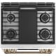 Cafe 30 inch White Dual Fuel Range (CC2S900P4MW2)