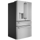Cafe 36 inch 27.8 cu. ft. Stainless Steel French Door Refrigerator (CVE28DP2NS1)