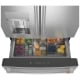 Cafe 36 inch 27.8 cu. ft. French Door Refrigerator (CVE28DP2NS1)