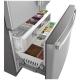 GE Profile PWE23KYNFS 36 inch 23.1 cu. ft. French Door Refrigerator