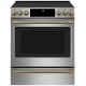 Cafe 30 inch Stainless Steel Electric Range (CRS70XAWCS1)