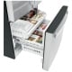GE GWE22JYMFS 36 inch 21.9 cu. ft. French Door Refrigerator