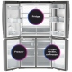GE Profile PAD28BYTFS 36 inch 28 cu. ft. French Door Refrigerator