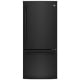 GE GBE21AGKBB 30 inch 20.9 cu. ft. Bottom Freezer Refrigerator
