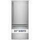 GE GBE21ASKSS 30 inch 20.9 cu. ft. Refrigerator