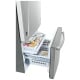 GE 33 inch 24.9 cu. ft. Stainless Steel Bottom Freezer Refrigerator (GDE25ESKSS)