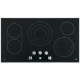 Cafe 36 inch Stainless Steel Electric Cooktop (CP9536SJSS)