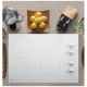 GE 30 inch White Electric Cooktop (JP3030TJWW)