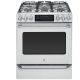 Cafe 30 inch Stainless Steel Dual Fuel Range (CC2S985SETSS)