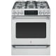 Cafe 30 inch Stainless Steel Gas Range (CCGS985SETSS)