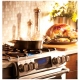 Cuisinière à Gaz Inox Cafe (CCGS990SETSS)