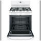 GE 30 inch White Gas Range (JCGB660DEJWW)