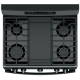 GE 30 inch Black Gas Range (JCGB700DEJBB)