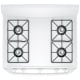 GE JCGBS10DEMWW 30 inch Gas Range