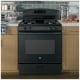 GE 30 inch Black Gas Range (JCGBS60DEKBB)