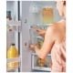 Cafe 36 inch 23.1 cu. ft. Black French Door Refrigerator (CWE23SP3MD1)