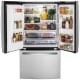 GE 36 inch 25.6 cu. ft. Stainless Steel French Door Refrigerator (GFE26JYMFS)