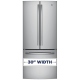 GE 30 inch 20.8 cu. ft. Stainless Steel French Door Refrigerator (GNE21DSKSS)