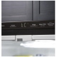 GE GNE25DSKSS 33 inch 24.8 cu. ft. French Door Refrigerator