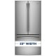 GE 33 inch 24.8 cu. ft. French Door Refrigerator