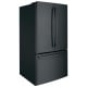 GE GNE27JGMBB 36 inch 26.7 cu. ft. French Door Refrigerator