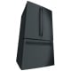 GE 36 inch 26.7 cu. ft. Black French Door Refrigerator (GNE27JGMBB)