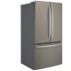 GE 36 inch 28.5 cu. ft. Stainless Steel French Door Refrigerator (GNE29GMKES)
