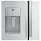 GE GYE21JYMFS 36 inch 20.6 cu. ft. French Door Refrigerator