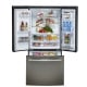 GE Profile PFE24HMLKES 33 inch 23.8 cu. ft. French Door Refrigerator