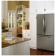 GE Profile 20.9 cu. ft. Custom Panel Ready French Door Refrigerator (PFIC1NFZBV)