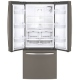 GE Profile 30 inch 20.8 cu. ft. Stainless Steel French Door Refrigerator (PNE21KMKES)