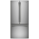 GE Profile 33 inch 24.8 cu. ft. Stainless Steel French Door Refrigerator (PNE25JSKSS)