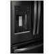GE Profile 33 inch 17.5 cu. ft. French Door Refrigerator (PYE18HBLKTS)