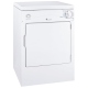 GE 3.6 cu. ft. Vented White Electric Dryer (PSKP333EBWW)