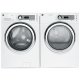 GE White Front Load Washer (GFWH1400DWW)