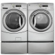 GE Stainless Steel Front Load Washer (GFWH2405LMS)