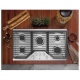 GE 36 inch Gas Cooktop (JGP5036SLSS)