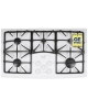 GE Profile 36 inch Gas Cooktop (JGP970TEKWW)