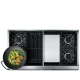 Surface de cuisson Monogram ZGU484NGPSS 48 pouce