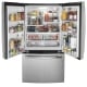 GE GNE27JYMFS 36 inch 27 cu. ft. French Door Refrigerator