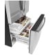 GE 36 inch 27 cu. ft. Stainless Steel French Door Refrigerator (GNE27JYMFS)